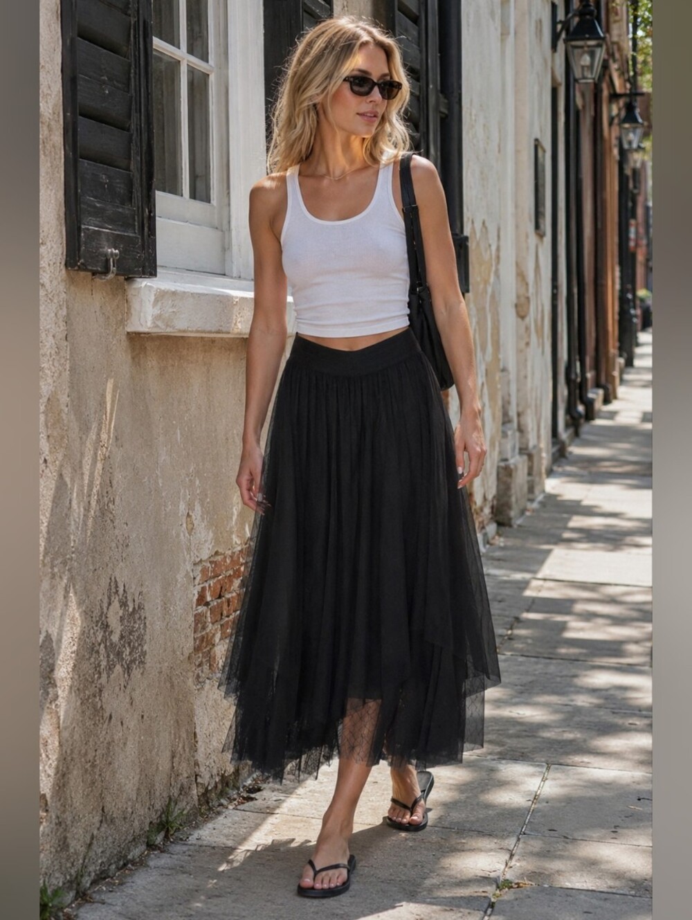 Free People Tulle Lace Pixie Skirt S